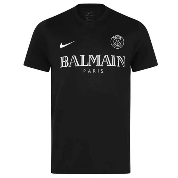 Thailandia Maglia PSG x Balmain 23/24 Nero